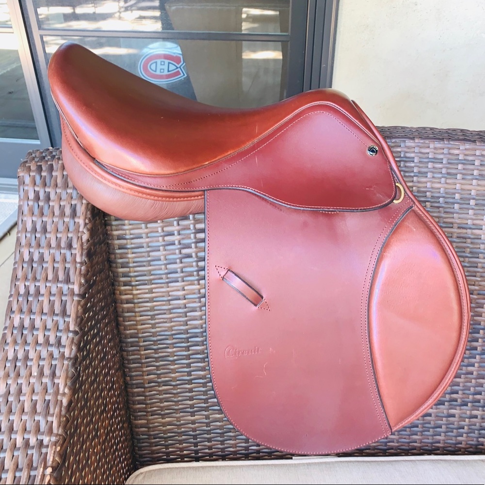 17” Circuit English Saddle - Almost New!